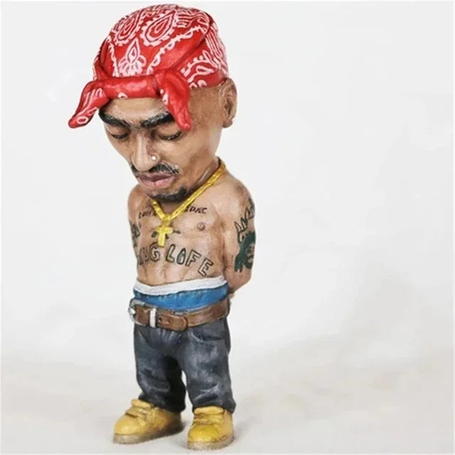 Rapper figure for room decor