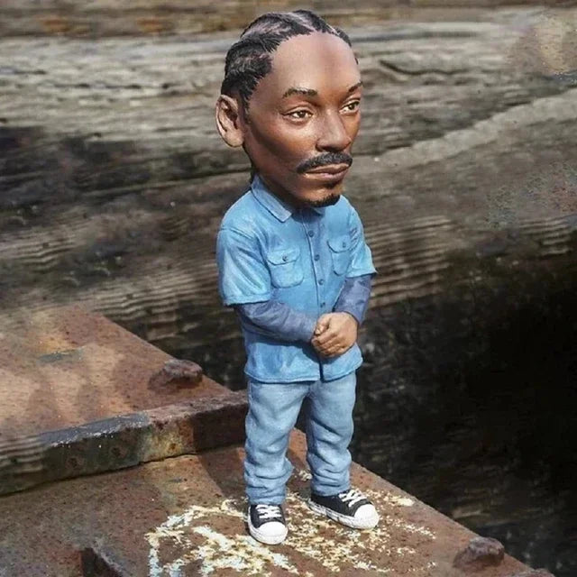 Rapper figure for room decor