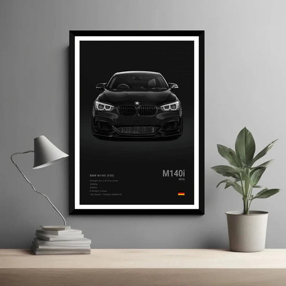 Car canva frames